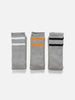 Neighborhood Classic 3Pack Socks Gray, Socks