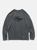 Neighborhood Heather Fabric Tee LS Black, T-Shirts