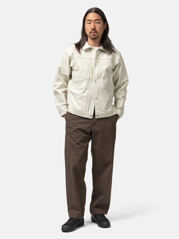 Neighborhood Leather Type-2 Jacket White, Leather Jackets