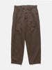 Neighborhood Plain Pants Brown, Pants