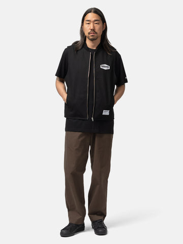 Neighborhood Zip Work Vest Black, Vests