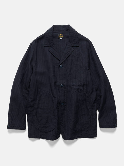 Needles Arrow Jacket - W/L Herringbone Navy, Jackets