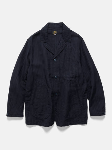 Needles Arrow Jacket - W/L Herringbone Navy, Jackets