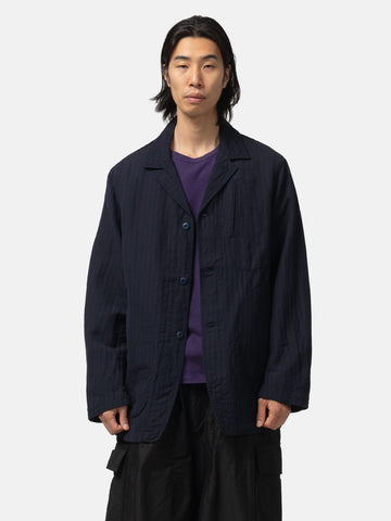 Needles Arrow Jacket - W/L Herringbone Navy, Jackets