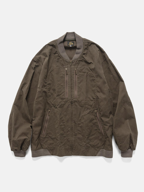 Needles B.B. Jacket - Waxed Cloth Brown, Jackets