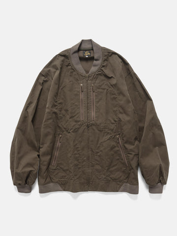 Needles B.B. Jacket - Waxed Cloth Brown, Jackets