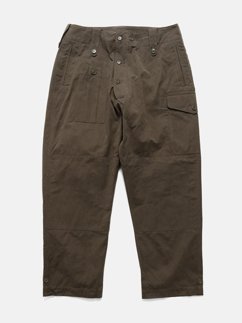 Needles Field Pant - Waxed Cloth Brown, Cargo Pants