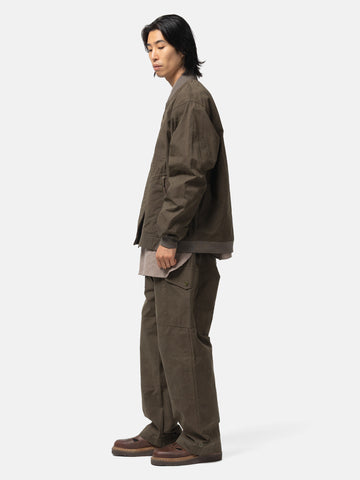 Needles Field Pant - Waxed Cloth Brown, Cargo Pants