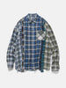 Needles Flannel Shirt -> 7 Cuts Wide Shirt Assorted, Shirts