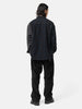 Needles Flannel Shirt -> 7 Cuts Wide Shirt / Over Dye Black, Shirts