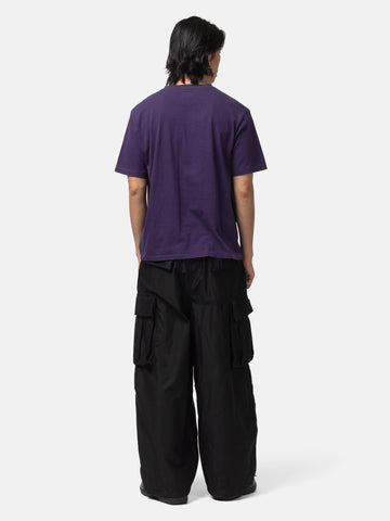Needles S/S Pocket Tee - Cotton Jersey Purple, T-Shirts