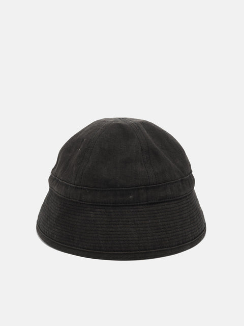 Needles Sailor Hat - C/L Canvas / Sumi Dye Black, Hats