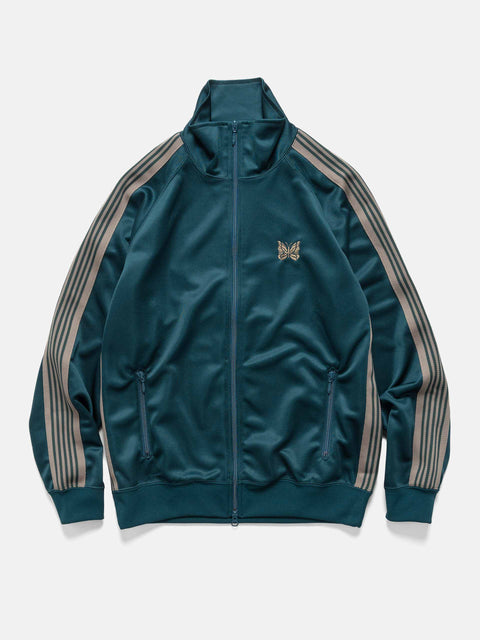 Needles Track Jacket - Poly Smooth Green, Track Jackets