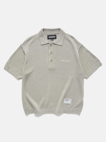 Neighborhood Knit Polo SS Gray, Polos