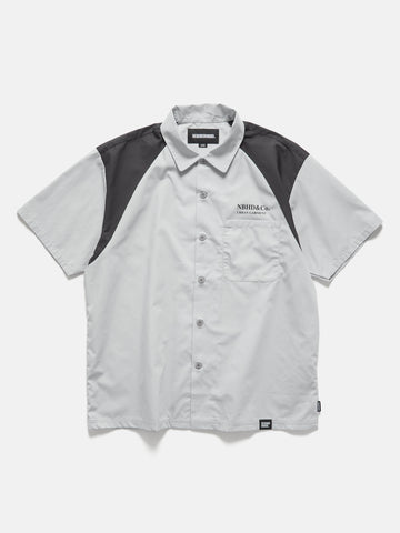 Neighborhood Classic Work Shirt SS-2 Gray, Shirts