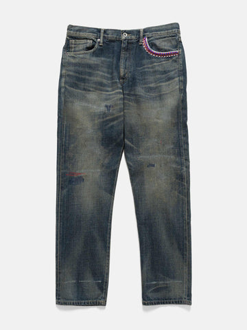 Neighborhood Savage Denim Dp Mid Pants Indigo, Jeans