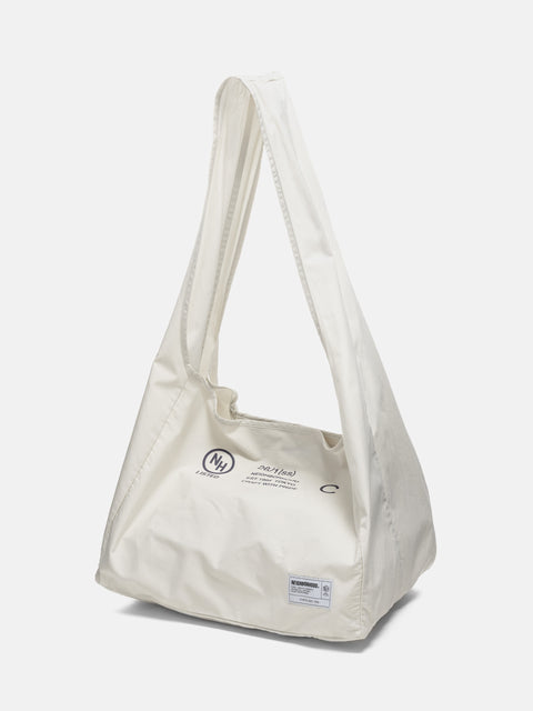 Flat shot of Neighborhood Solid Newspaper Bag Ivory