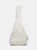 Side shot of the Neighborhood Solid Newspaper Bag Ivory