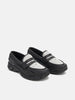 three quarter view of the NEW BALANCE 1906L Loafer Black/Angora