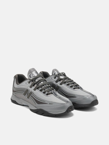three quarter view of the NEW BALANCE RC56 Brighton Grey/Tornado