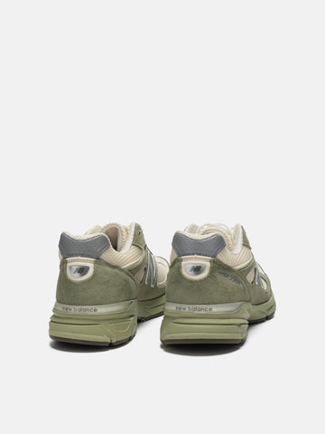 New Balance MADE in USA 990v4 Olive Leaf, Sneakers
