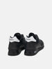 Back shot of the New Balance x WTAPS MiUSA 1300 Black