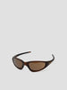 Oakley Straight Jacket 99 Matte Rootbeer w/ Prizm Tungsten, Sunglasses