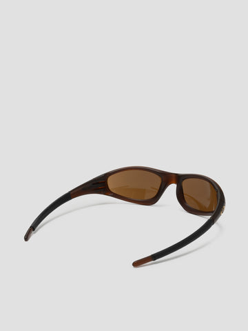 Oakley Straight Jacket 99 Matte Rootbeer w/ Prizm Tungsten, Sunglasses