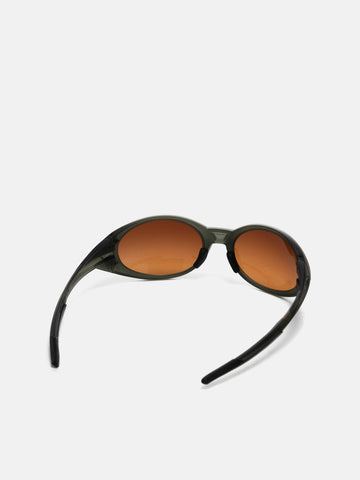 Oakley Eye Jacket Redux Matte Olive Ink w/ PRIZM Bronze Gradient, Sunglasses
