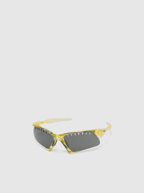 Oakley x Satisfy Suture Jacket Trans Yellow w/ Prizm Black Vented, Sunglasses