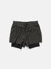 On x PAF Zero 2-in-1 Shorts Molasses/Black, Shorts