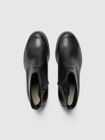 PETROSOLAUM Side Zip Boots Oil Soft Kip Black, Boots
