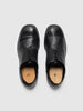 PETROSOLAUM Stone Derby Garment Dye Cowhide Black, Shoes