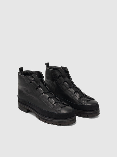PETROSOLAUM x JJVE Trekking Cow Leather Black, Boots