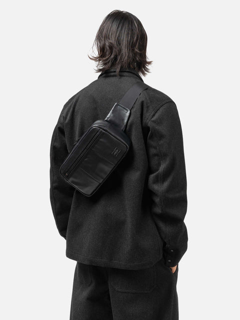 PORTER ALOOF Waist Bag Black, Waist Bags