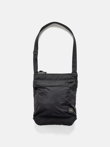 PORTER Force Shoulder Bag Black, Shoulder Bags