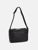 PORTER TANKER Sling Bag w/ Zip (L) Black, Shoulder Bags