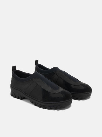 Reproduction Of Found 1728NS German Military Trainer Black, Sneakers