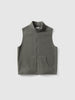 Rier Fleece Full Zip Gilet Zinc, Vests