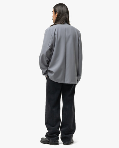 Rier Popeline Jacket Inox Wool, Jackets