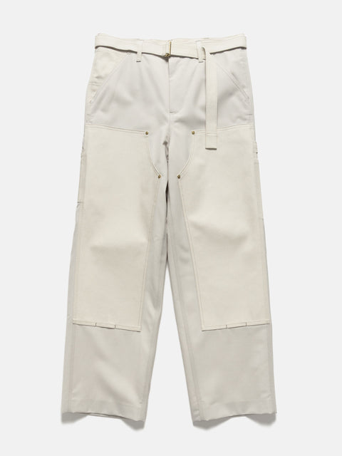 sacai x Carhartt WIP Duck Pants Ivory, Pants