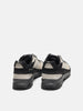 rear view of the Salomon X ALP LTR in Black and vanilla ice 