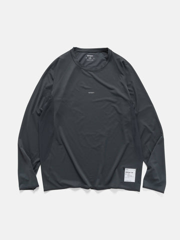 Satisfy AuraLite UV Long Tee Black, T-Shirts