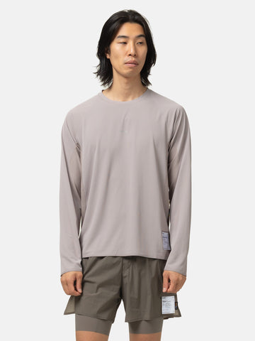 Satisfy AuraLite UV Long Tee Moon Rock, T-Shirts