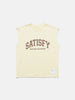 Satisfy MothTech™ Muscle Tee Aged Transparent Yellow, T-Shirts