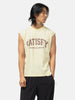 Satisfy MothTech™ Muscle Tee Aged Transparent Yellow, T-Shirts
