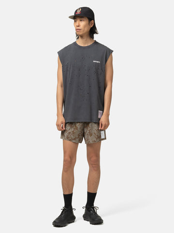 Satisfy MothTech Muscle Tee #2 Faded Black, T-Shirts