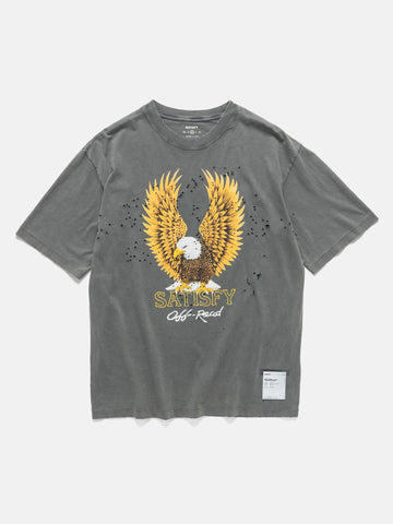 Satisfy MothTech T-Shirt #1 Faded Black, T-Shirts