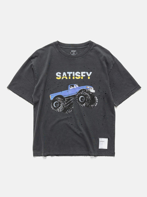 Satisfy MothTech™ T-Shirt #3 Aged Black, T-Shirts
