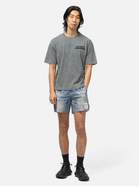 Satisfy MothTech™ T-Shirt #2 Faded Black, T-Shirts